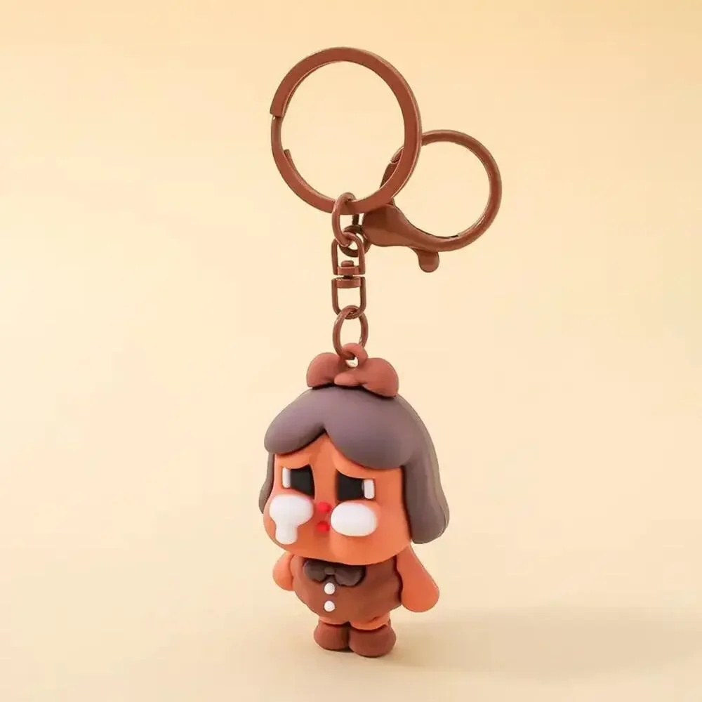 POPMART Crybaby Crying Again Series Figures Keychain - Brown